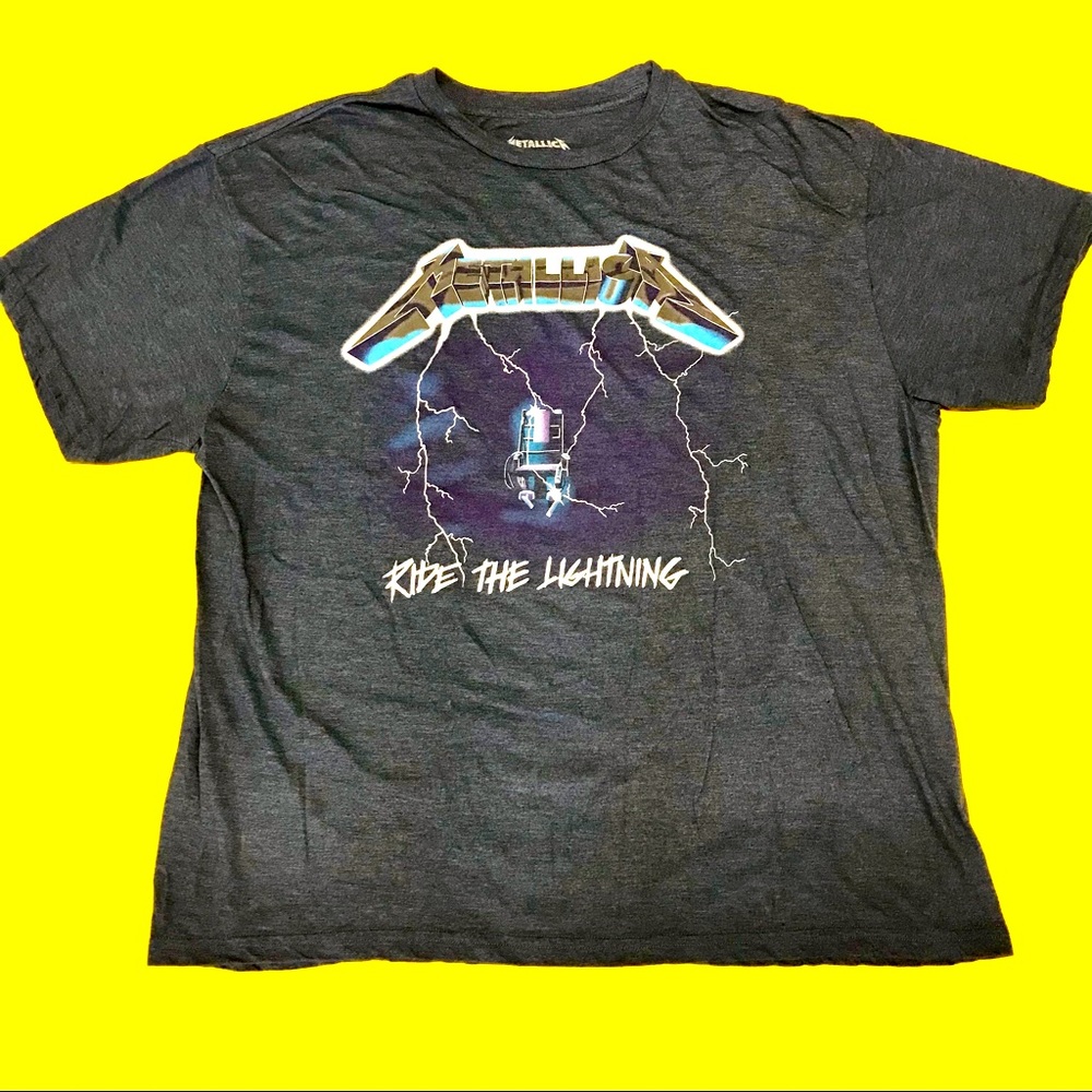 Metallica Ride the Lightning Tee